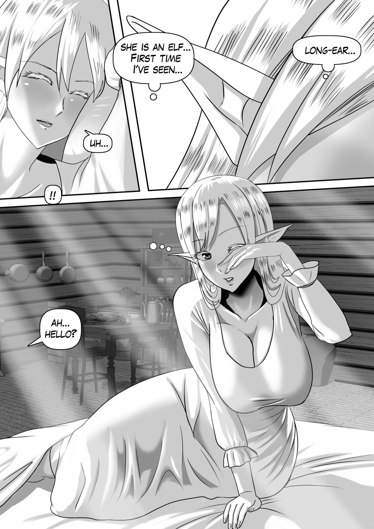 Hentai Manga Comic-Entrapping Innocence Elves Who Live Deep In Forest-Read-5